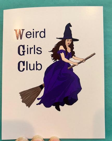 Weird Girls Club Greeting Card