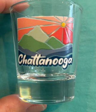Sunburst Shot Glass