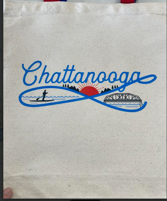 Chattanooga Paddleboard Tote Bag