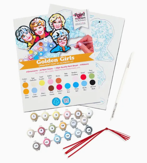 Golden Girls Ornament Kit-Paint The Town