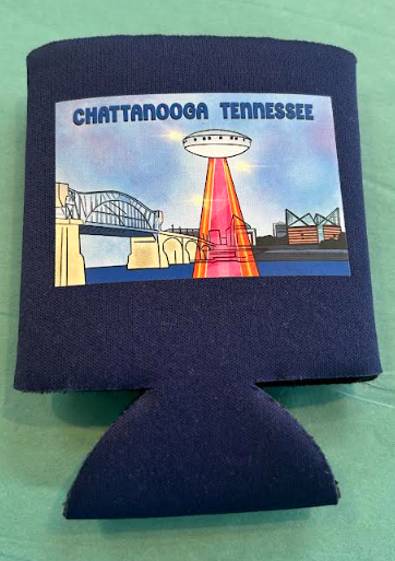 Spaceship on the River Coozie