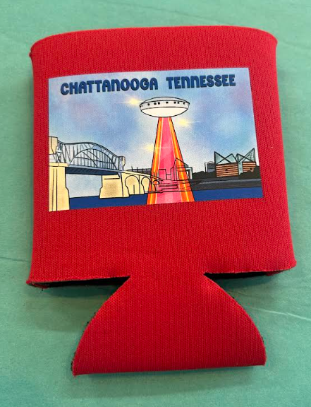 Spaceship on the River Coozie