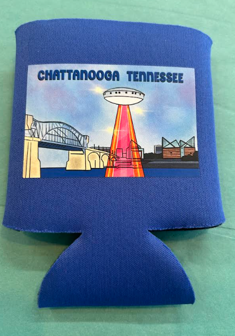Spaceship on the River Coozie