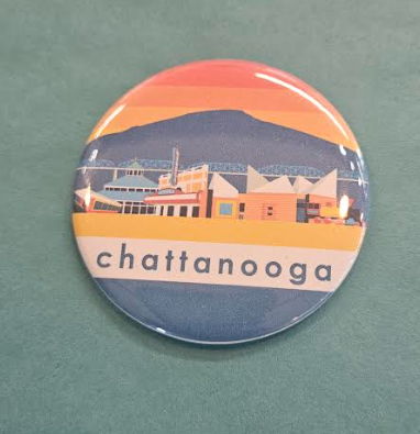 New South Round Magnet