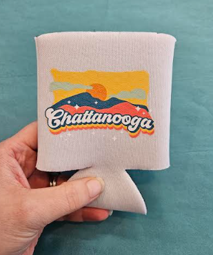 Pastel Mountain Coozie-New South