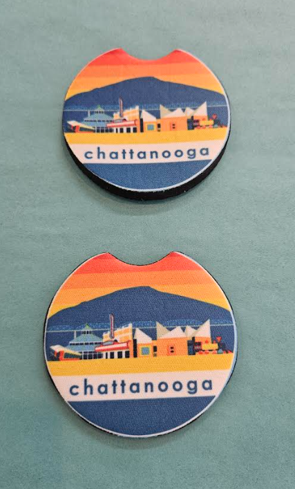 Landmarks Car Coaster-Marcy Johnson