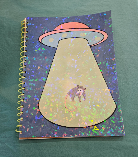 Wanderland Art House Spiral Notebook