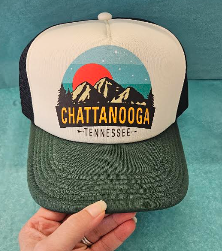 Brilliant Teal Sunrise - Trucker Hat