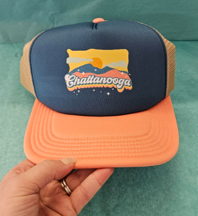Chattanooga Pastel Mountains Hat
