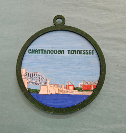 Laser Printed Ornament-Danielle Landrum