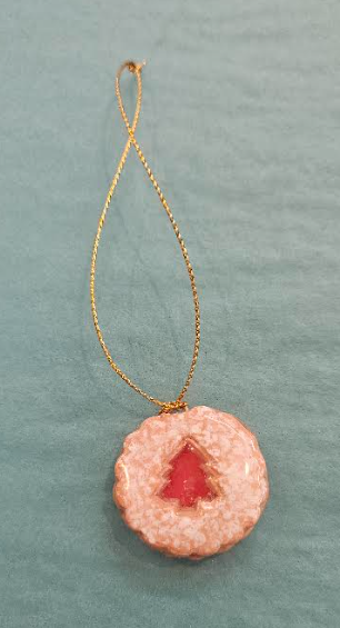 Clay Christmas Cookie Ornament