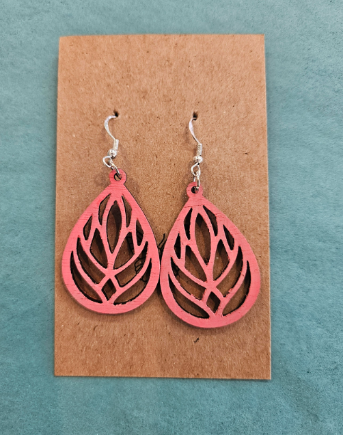 Abstract Tree Earrings-Wanderland