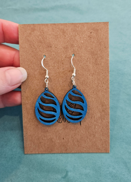 Egg Shaped  Earrings-Wanderland