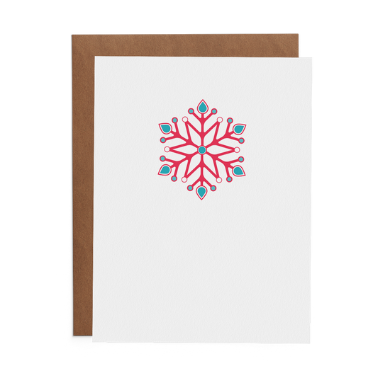 Snowflake - Chris Lykins Lost Art Greeting Card