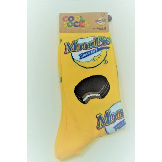 MoonPie Crew Socks-Yellow