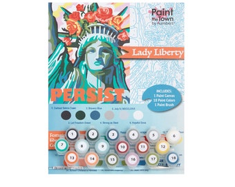 Paint The Town By Numbers - Lady Liberty