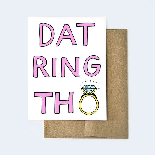 Dat Ring Tho Card - Aviate Press