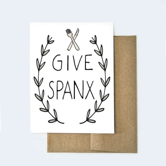 Give Spanx Card - Aviate Press