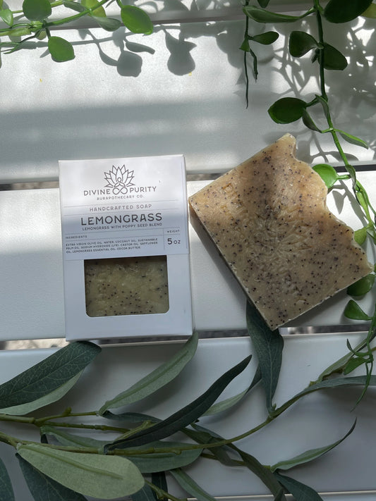 Divine Purity Bar Soap- Lemongrass