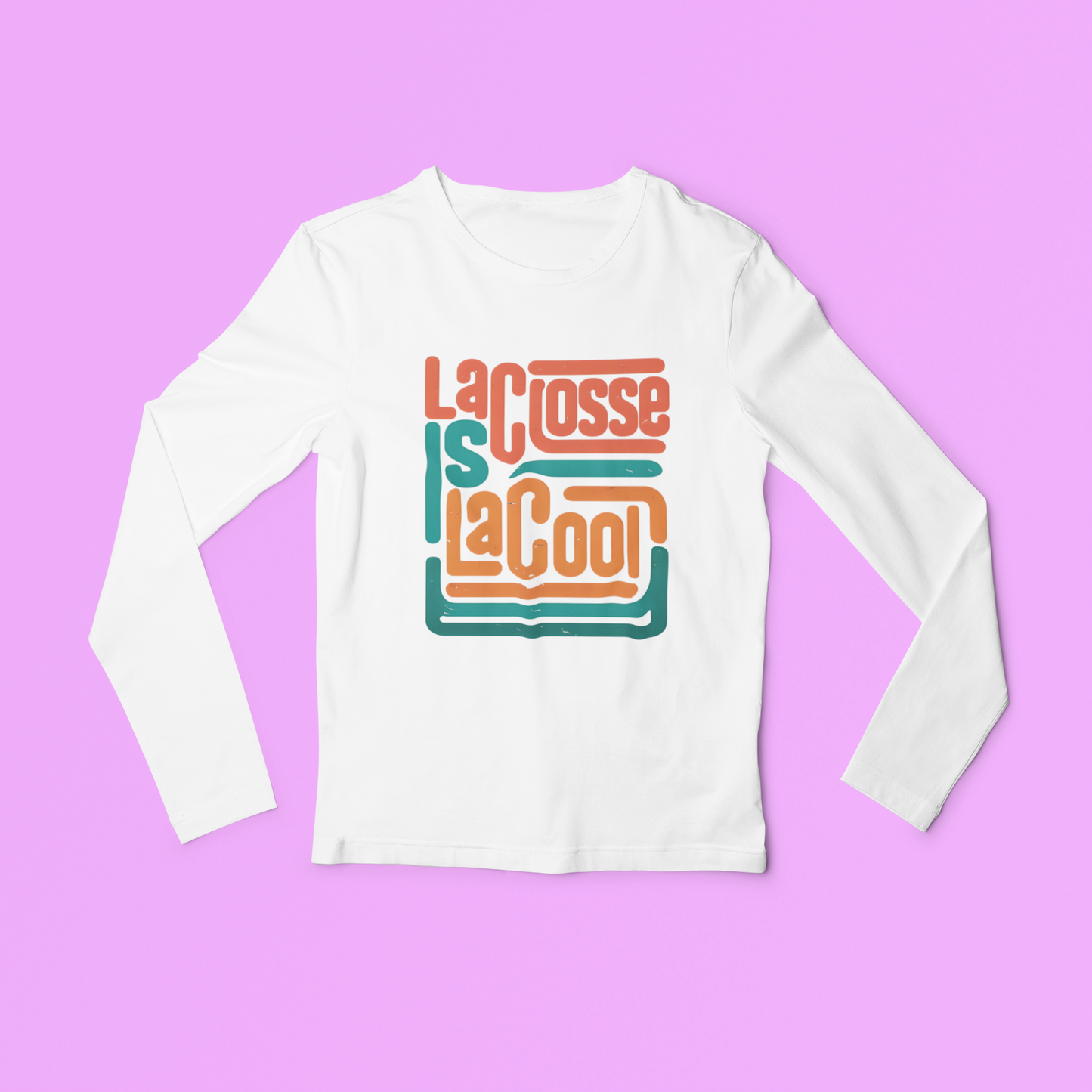 Lacrosse Is LaCool Youth Long Sleeved Tee