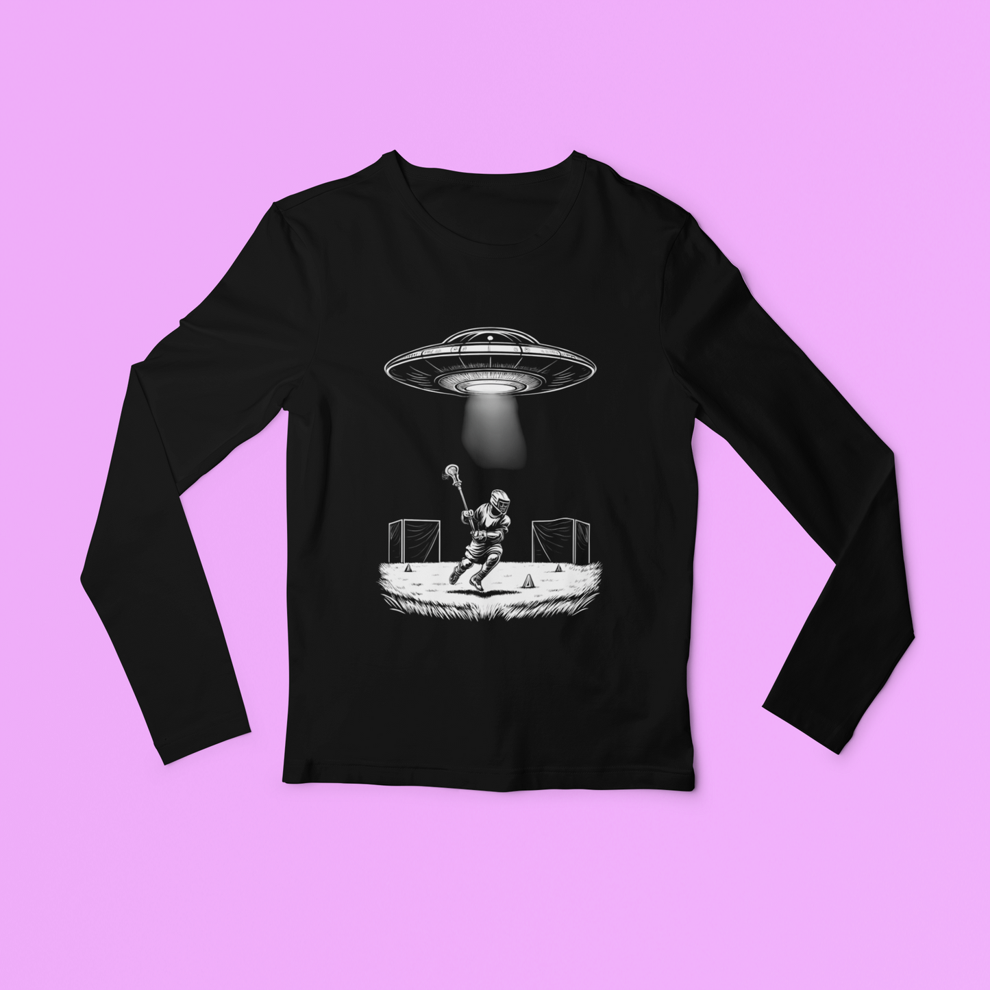 Abducted By Lacrosse Youth Long Sleeved Tee
