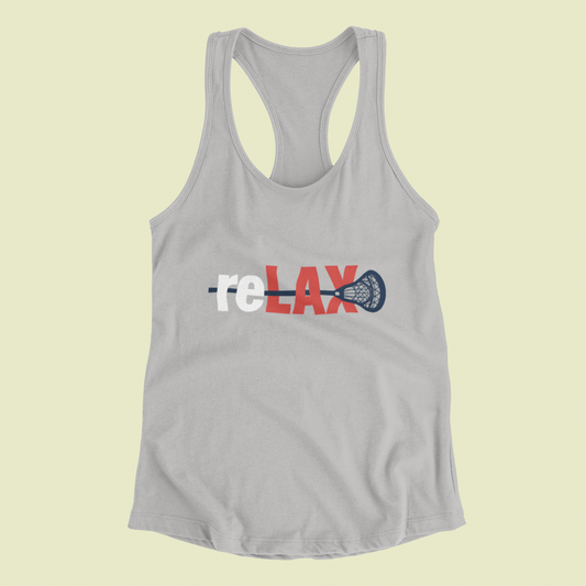 reLAX Logo Tank