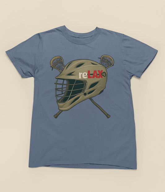 Helmet with stick Tee