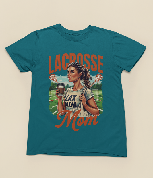 Chic Lacrosse Mom Tee