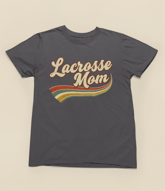 Retro Lacrosse Mom Tee