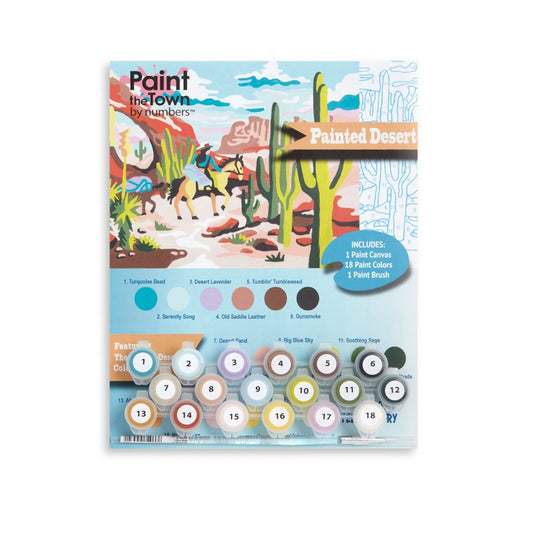 Paint The Town By Numbers - Painted Desert