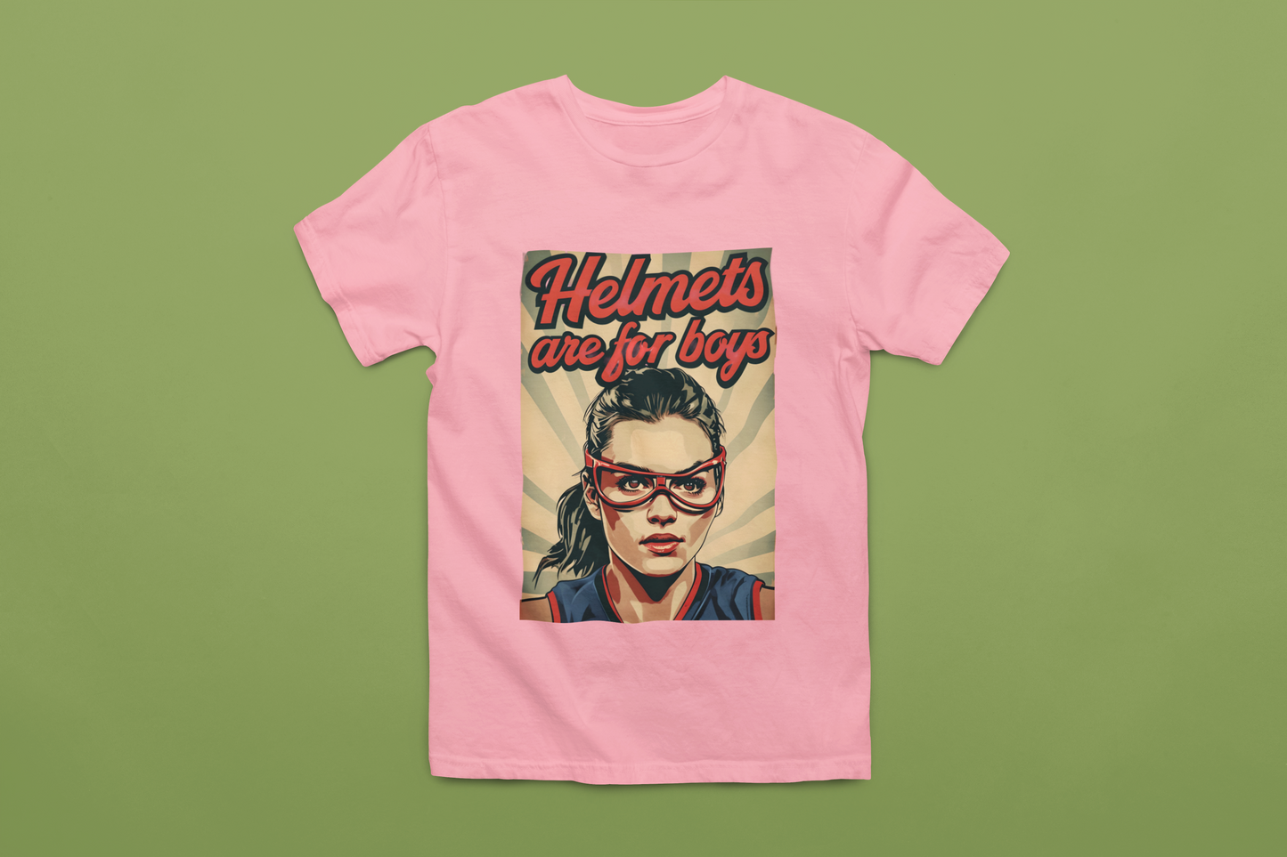 Helmets Are For Boys Youth Tee