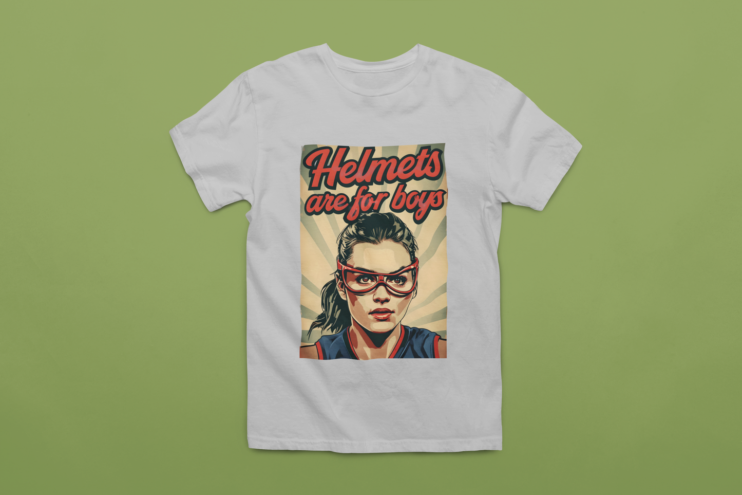 Helmets Are For Boys Youth Tee