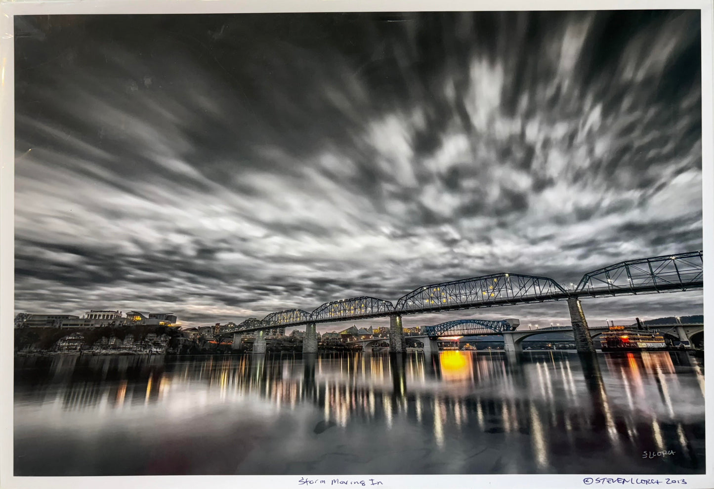 Storm Moving In 12x18 - Steven Llorca
